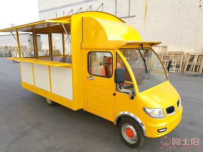 流动的味觉风景线 普天新款多功能电动小吃车解析